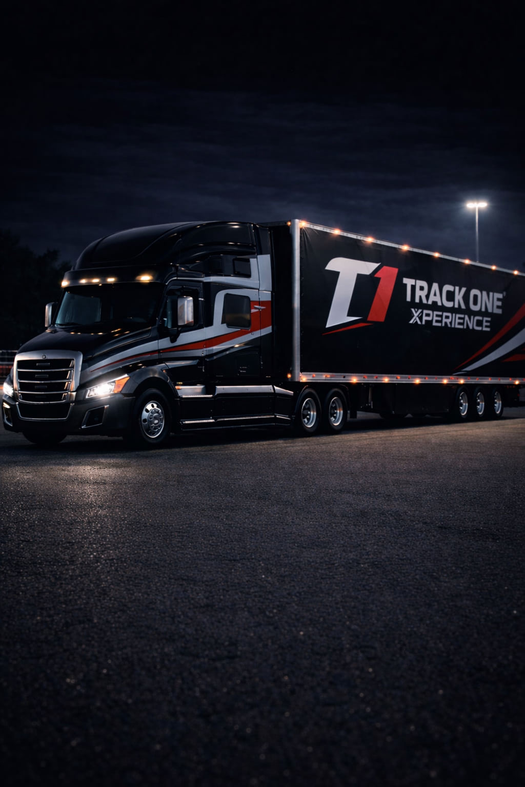 Transport et logistique Track Lab sur circuit